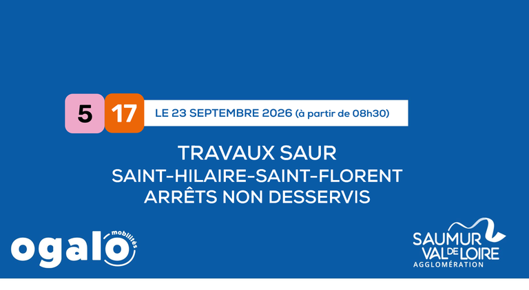 Lignes 05 et 17 : Travaux St-Hilaire-St-Florent