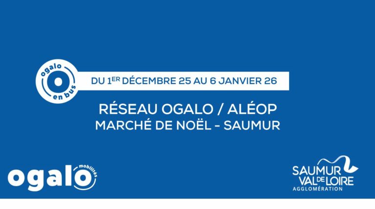 Marché de Noël : Centre-ville (Saumur)