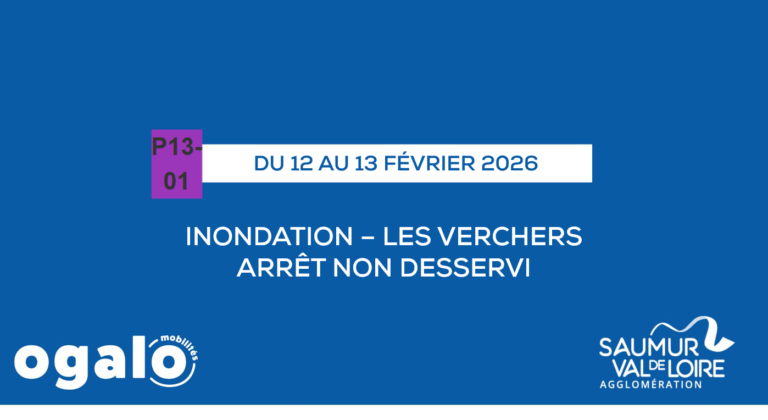 Ligne scolaire P13-01 : Inondation sur Les Verchers
