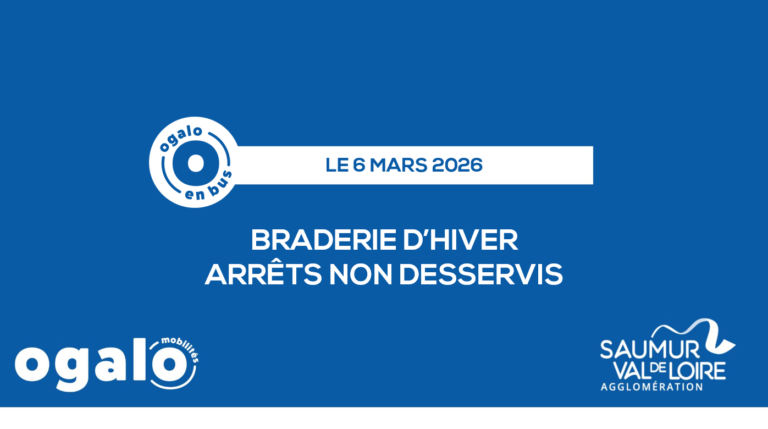 Braderie : Perturbation en Centre-ville de Saumur