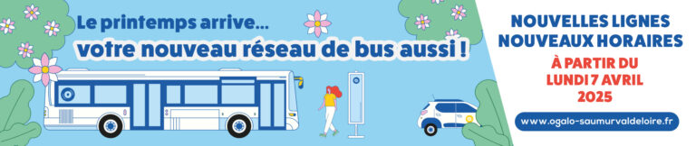 Le printemps arrive… votre nouveau réseau de bus aussi !