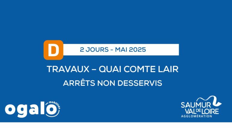Ligne D : Quai Comte Lair bloqué