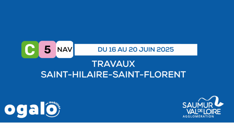 Lignes C, 05 et Navette Sainte-Anne : Travaux St-Hilaire-St-Florent
