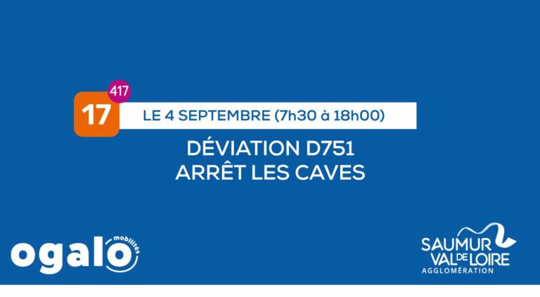 Ligne 17 (417) : Déviation D751