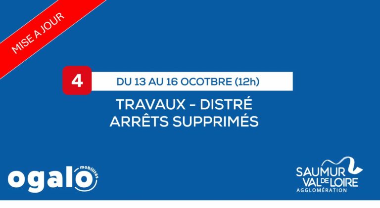 Ligne 4 : Travaux Distré (rue d’Aubigny)