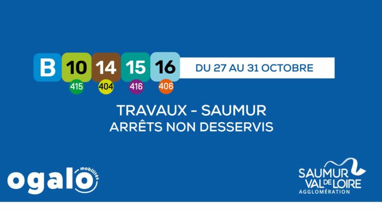 Lignes B, 10(415), 14(404), 15(416), 16(406) : Travaux Blvd Maréchal Juin
