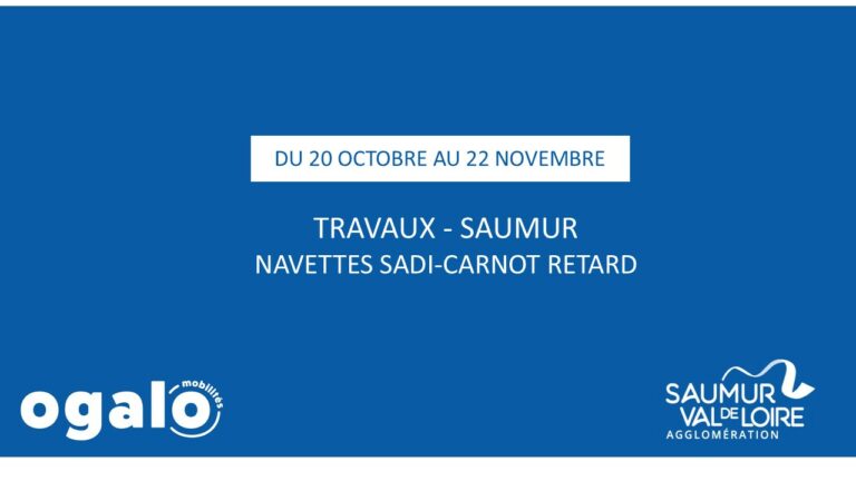 Navettes Sadi-Carnot –                                                 rue des Paluds et rue Mouton fermées