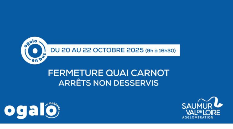 Réseau Ogalo : Quai Carnot Fermé