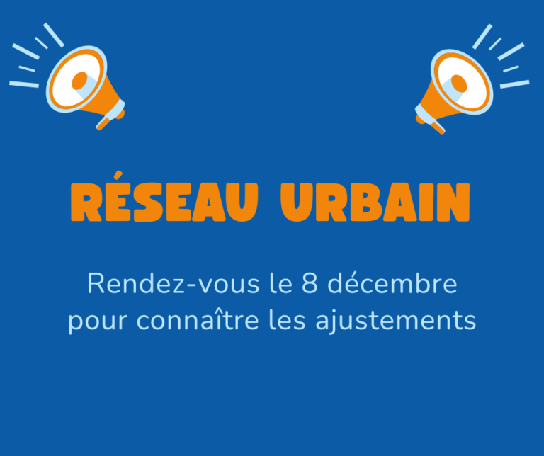 🚍✨ 𝐀̀ 𝐩𝐚𝐫𝐭𝐢𝐫 𝐝𝐮 𝟏𝟓 𝐝𝐞́𝐜𝐞𝐦𝐛𝐫𝐞 : 𝐥𝐞 𝐫𝐞́𝐬𝐞𝐚𝐮 𝐮𝐫𝐛𝐚𝐢𝐧 𝐞́𝐯𝐨𝐥𝐮𝐞 !