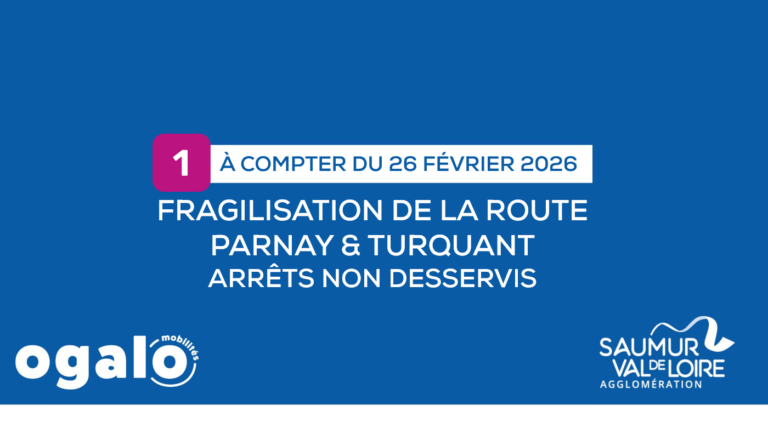 Ligne 01 – Fragilisation de la route (Parnay/Turquant)