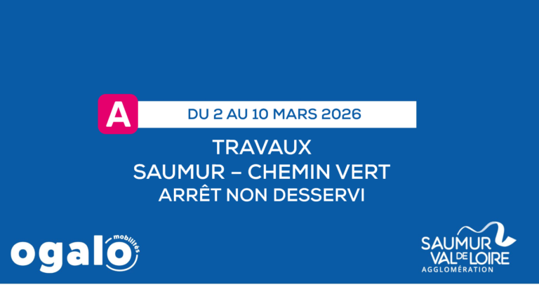 Ligne A : Travaux Chemin Vert