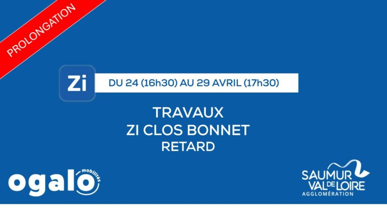 Navette ZI Clos Bonnet : Travaux passage à Niveau