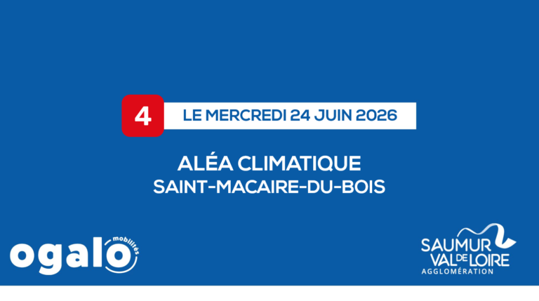 Ligne 4 : Aléa Climatique ( Saint-Macaire-du-Bois)