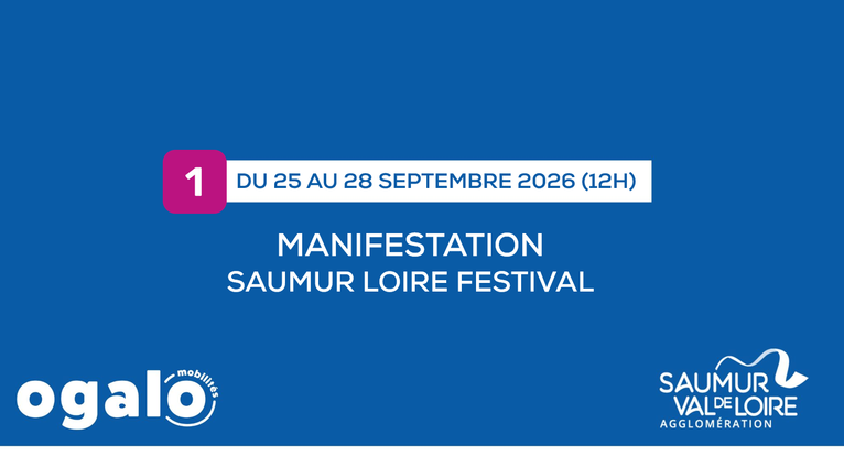 Saumur Loire Festival : Ligne 1