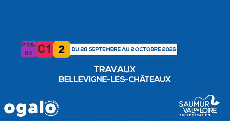 Lignes P15-01, C1 & 2 : Travaux Passage à niveau (Bellevigne-les-Châteaux)
