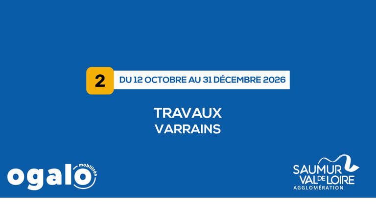 Ligne 2 : Travaux Varrains